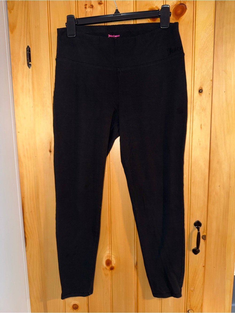 Juicy Couture Black Sports Leggings Size Large